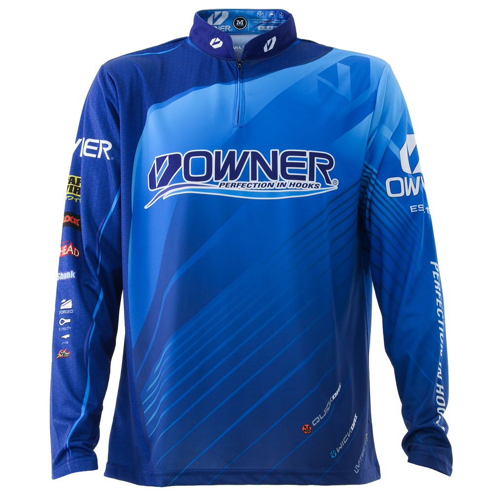 Owner Mens Performance Fishing Jersey Large eBay