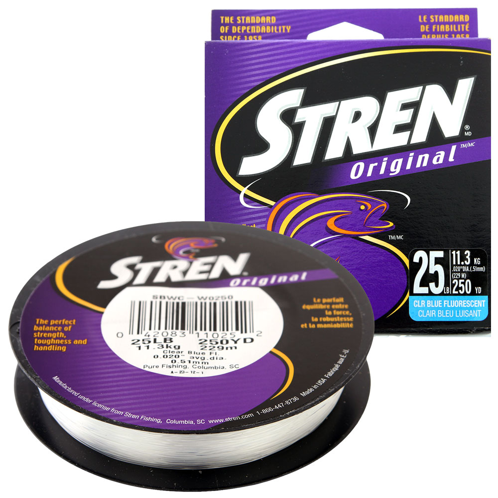 Stren Original Monofilament Fishing Line 25lb 250yrd 42083110252 eBay